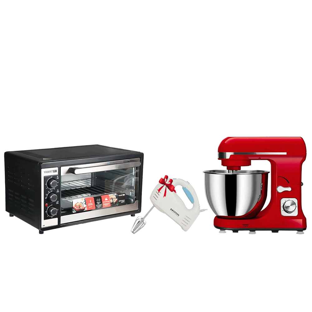 باكج أجهزة المطبخ مع كريبتون مضرب كهربائي بقوة 150 واط كهدية مجانية