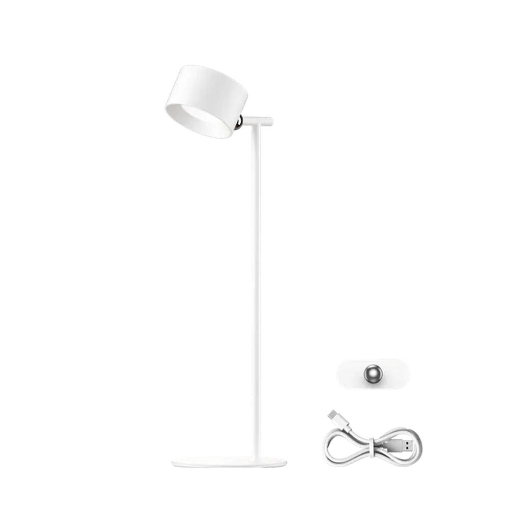 اورايمو مصباح مكتب قابل لإعادة الشحن LED - أبيض