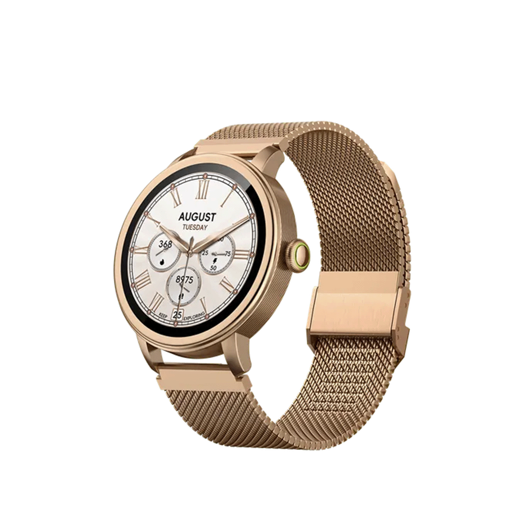 اورايمو ساعه لمس الذكية مقاومة للماء IP68 شاشة AMOLED بحجم 1.32 بوصة
- أسود