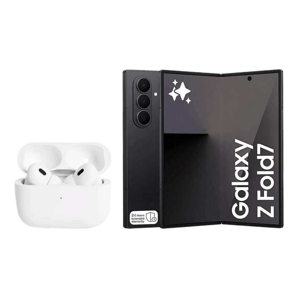 باكج سامسونج جوال Z فولد 7 بذاكره 512 ورام 12 شريحتين وكالة مع كينج لين سماعة رأس بلوتوت