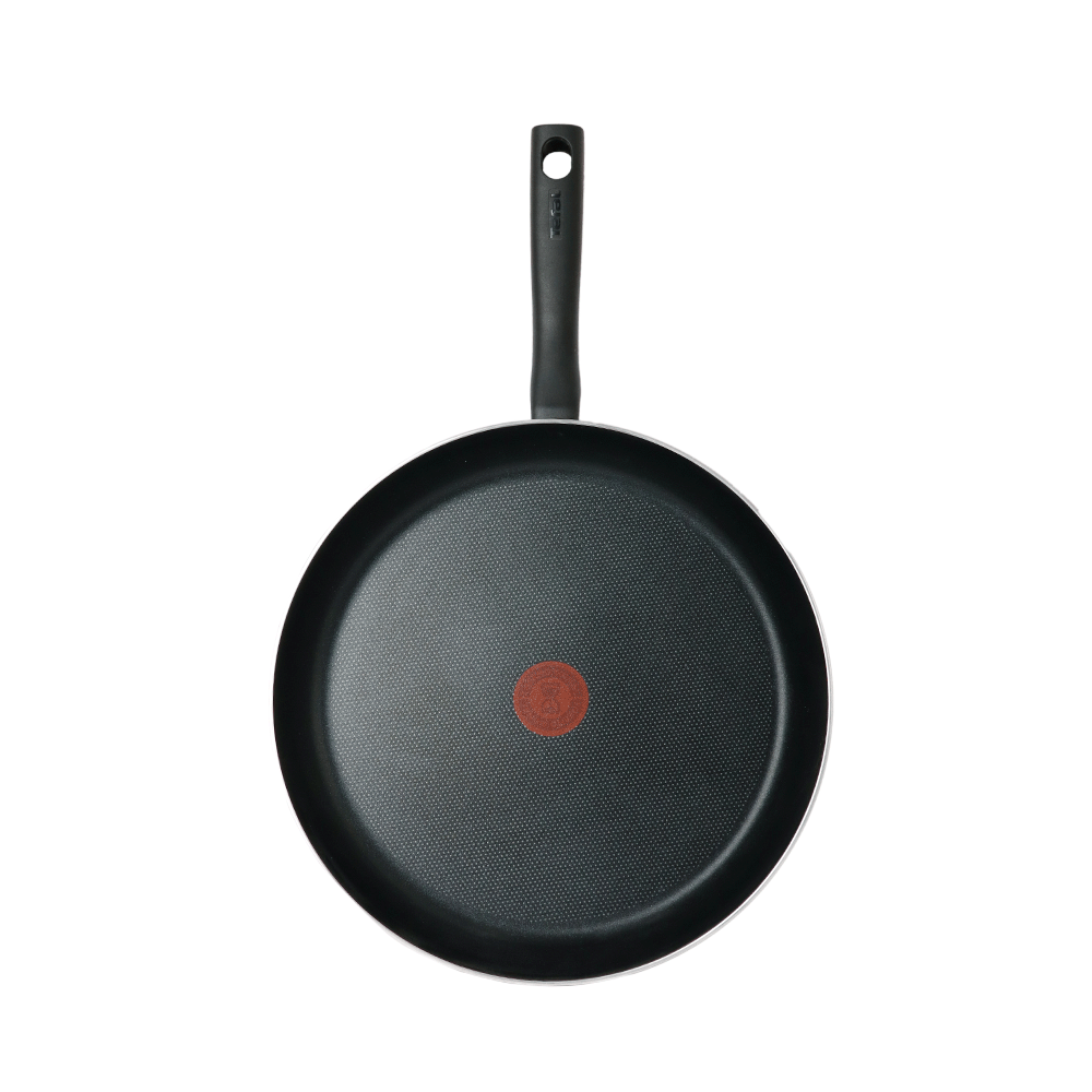 تيفال مقلاة تمبو فليم عالية الجودة مقاس 20 سم - أسود