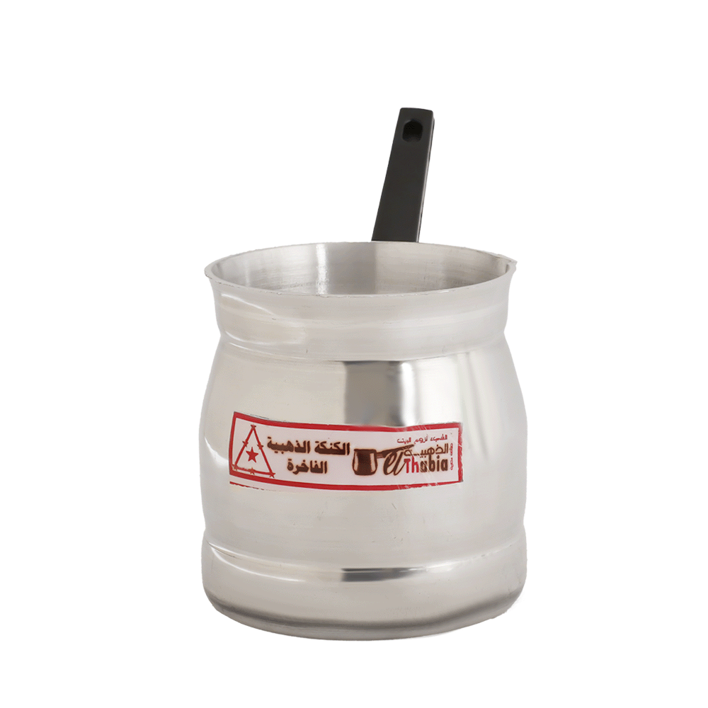 جزوة شاي معدنية مقاس 7 سم مع مقبض طويل