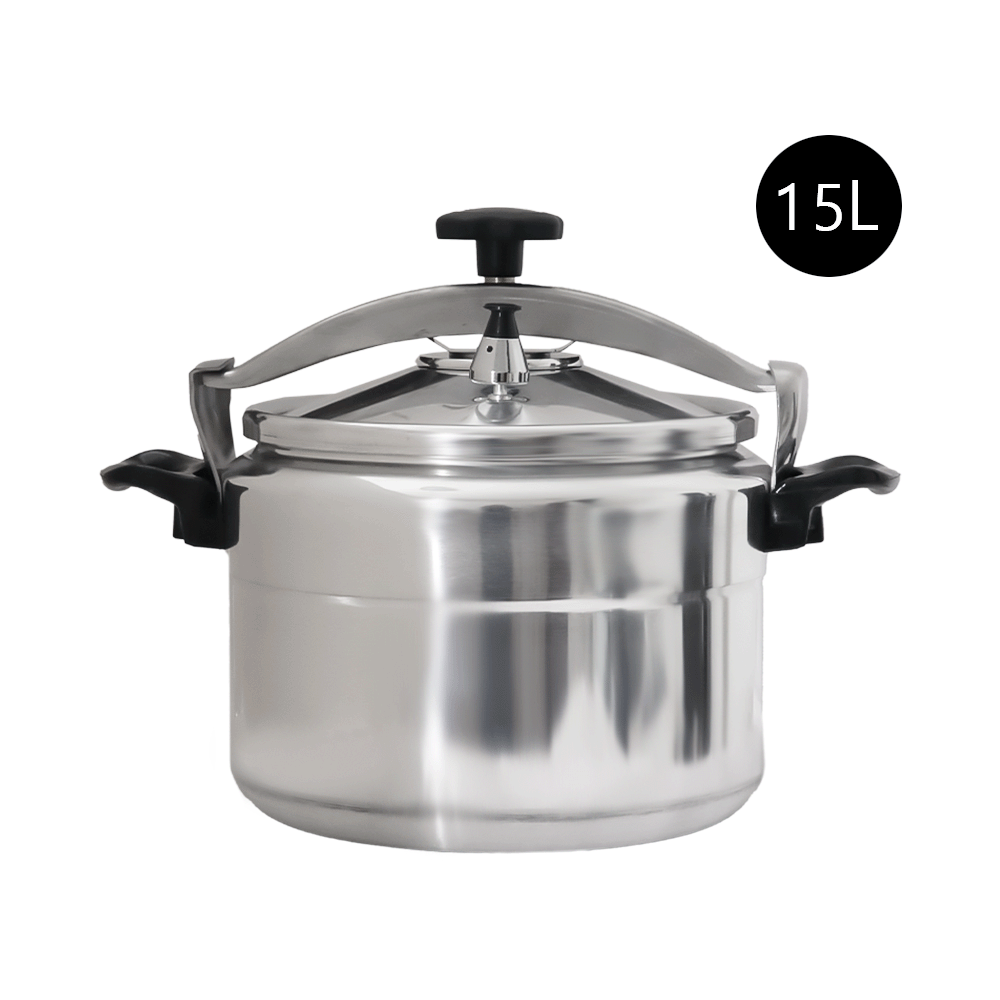 برشر كوكر قدر ضغط الومنيوم مقاس 30 سم وسعة 15 لتر - موديل SH235