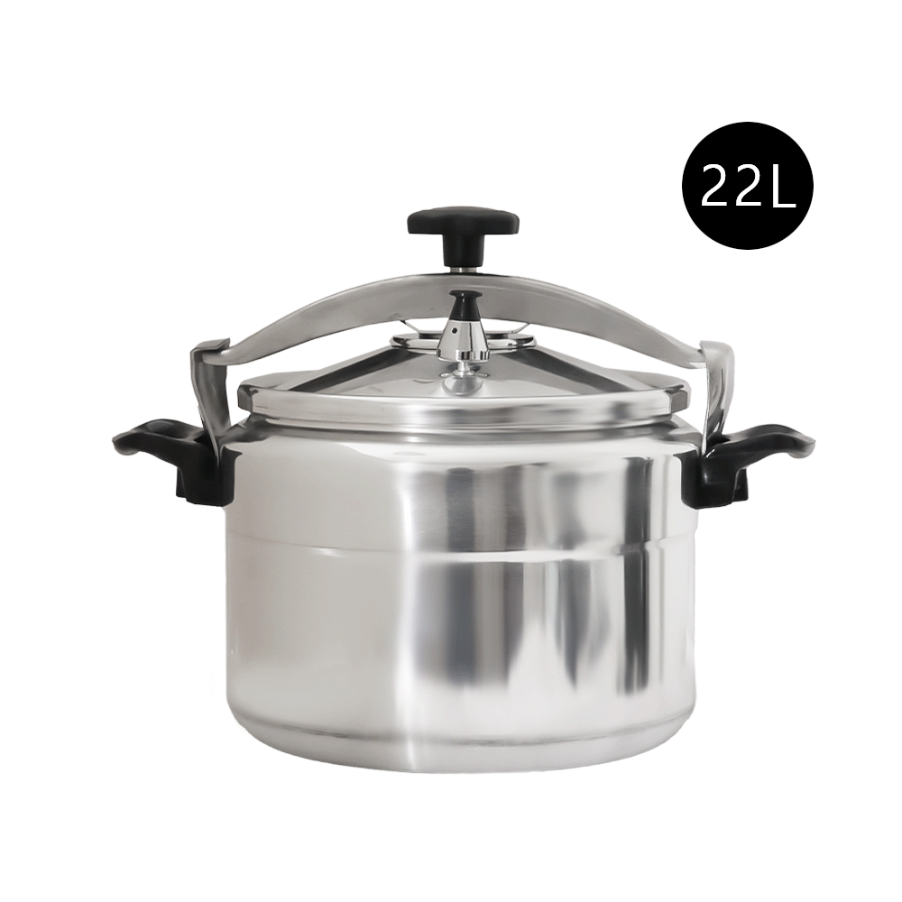 برشر كوكر قدر ضغط الومنيوم مقاس 34 سم وسعة 22 لتر - موديل AW999