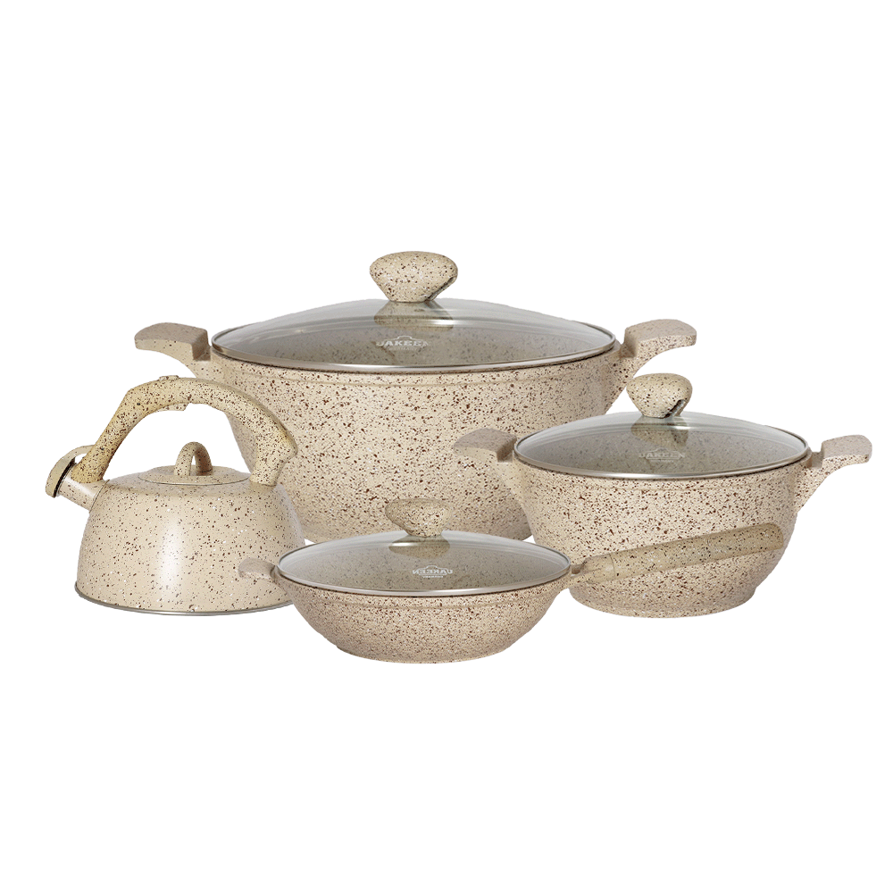 أوكين طقم قدور جرانيت أصلي 4 قطع - موديل VK-60