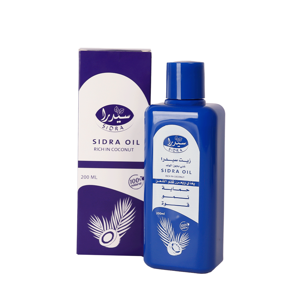 سيدرا زيت غني بجوز الهند لنمو الشعر – 200 مل