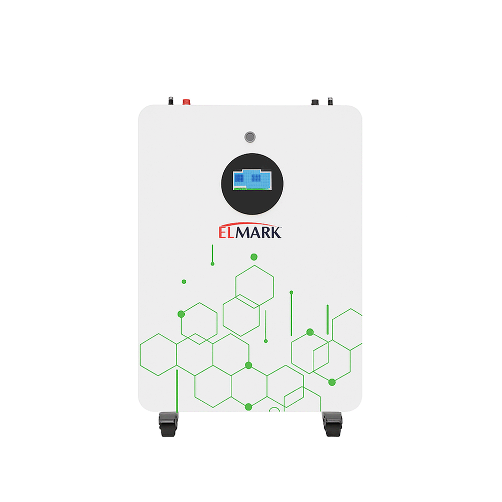 بطارية ليثيوم المارك بقوة 5 كيلوواط وجهد 51.2 فولت - لون أبيض