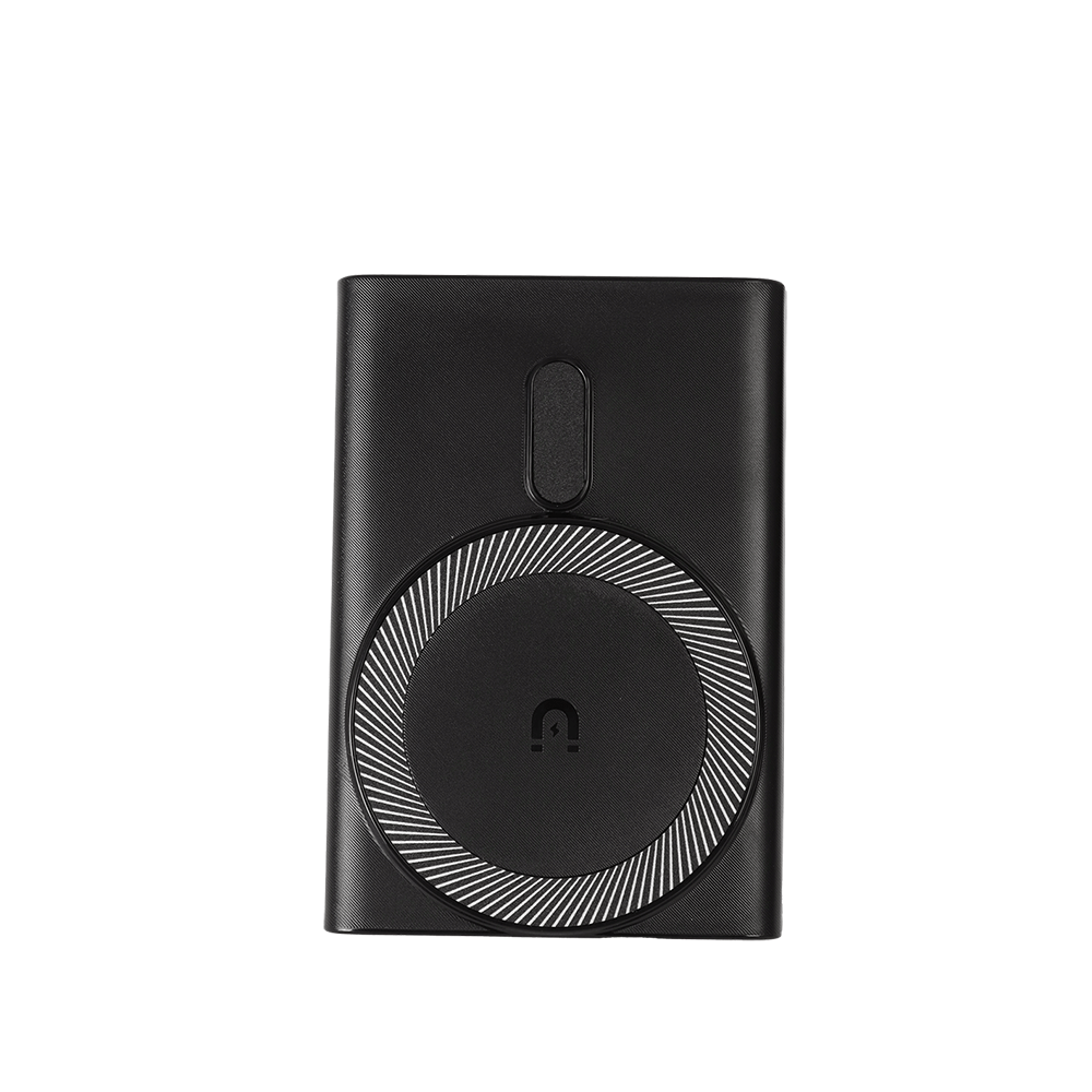 دوكو خازن وايرلس بقوه 22.5 واط وسعة 10000 موديل J25 - أسود