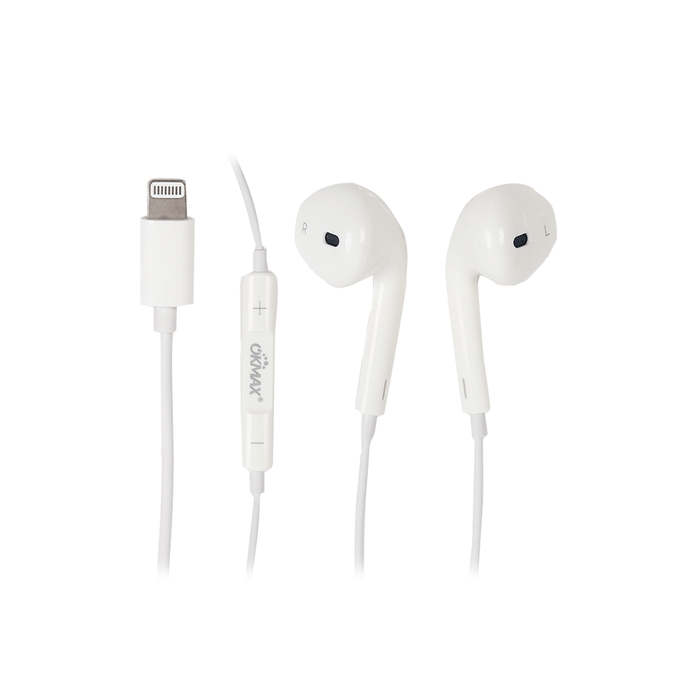 يو كيه ماكس سماعه أدن سلكية ايفون أبيض - موديل KM-101