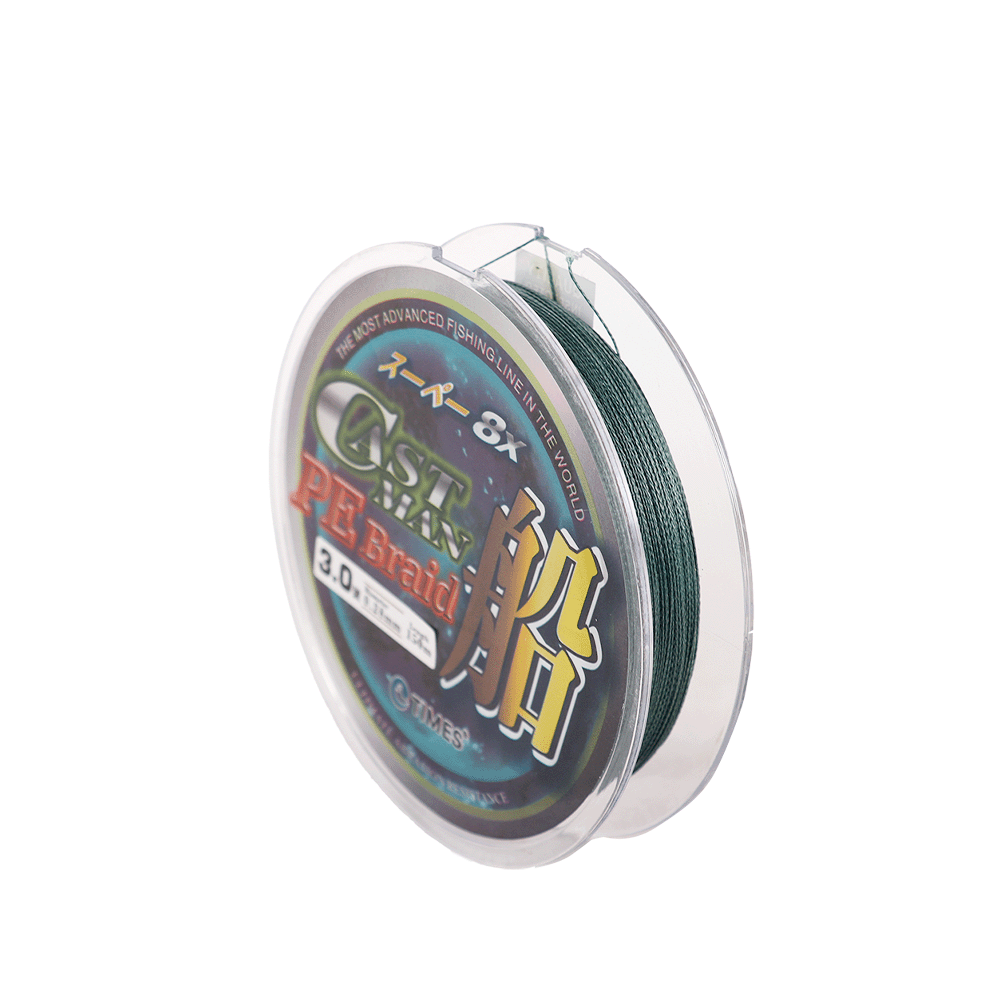 خيط صنارة صيد سمك تايمز حرير 0.28 ملم قطر 3.0طول 150 متر - أخظر
