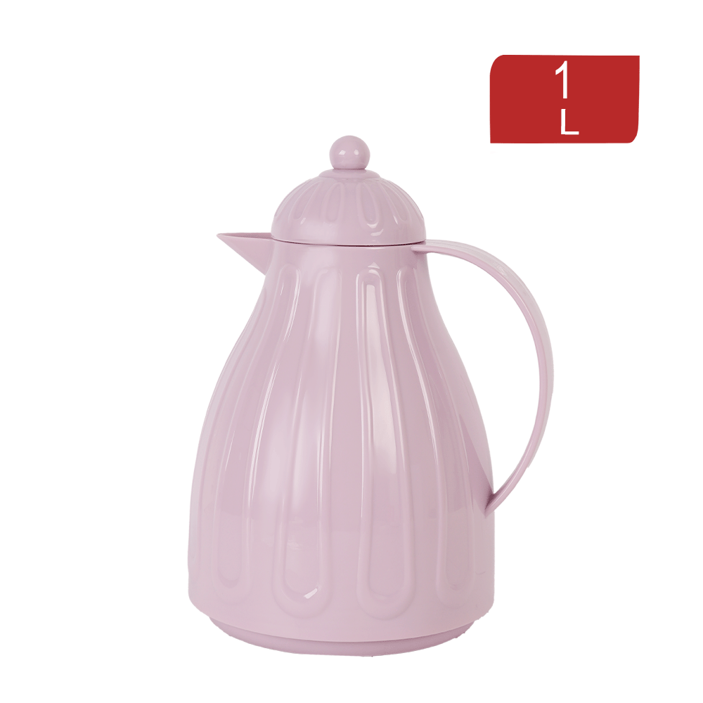 ثلاجة شاي داي دايز بلاستيكية بغطاء سعة 1 لتر موديل AW-102 - بنفسجي