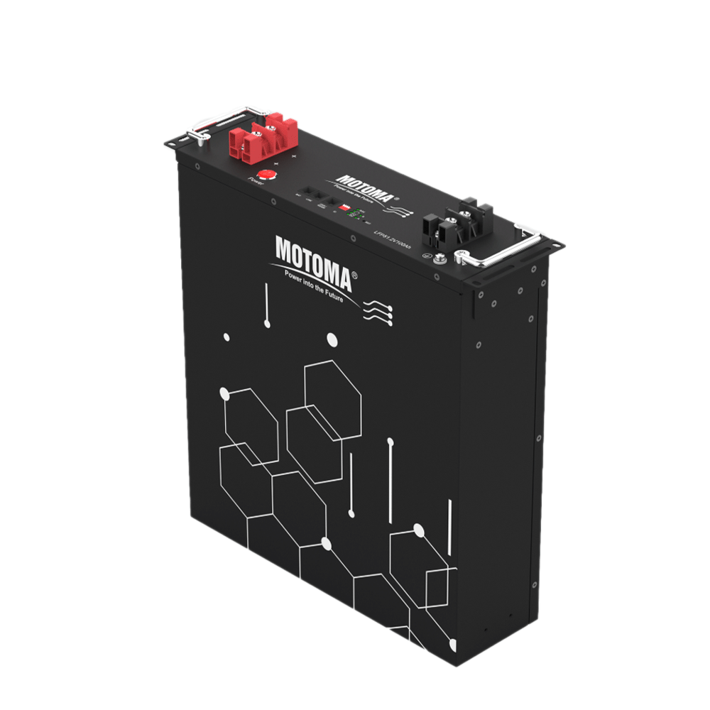 بطارية موتوما بسعة 5 كيلو نظام 24 فولت قوة 5000 واطM64UE LiFePo4 - أسود