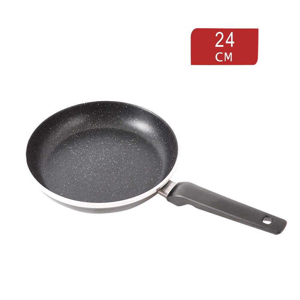 مقالي جرانيت اس كي مقاس 24 سم - أسود