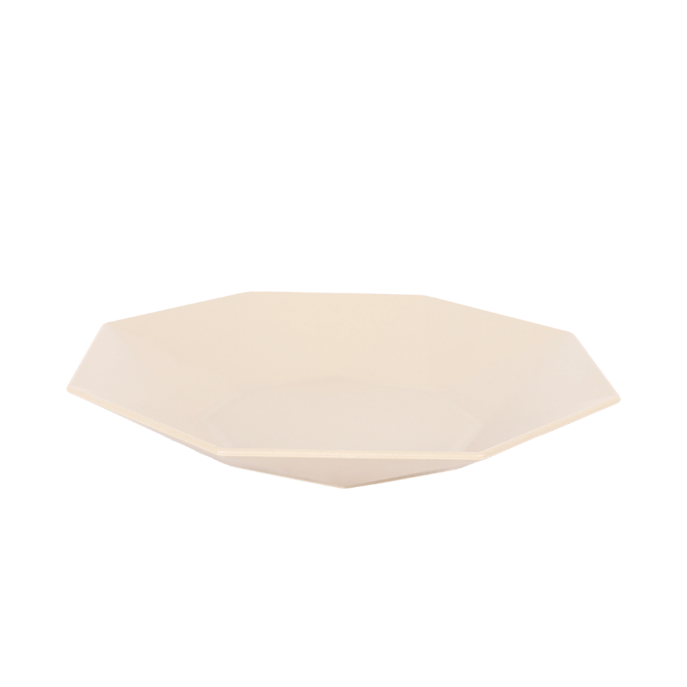 صحن تقديم فيت نهات بلاستيك سداسي موديل 1199 - بيج