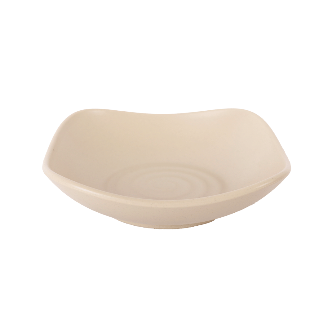 طبق تقديم فيت نهات بلاستيك مربع موديل 1259 - بيج