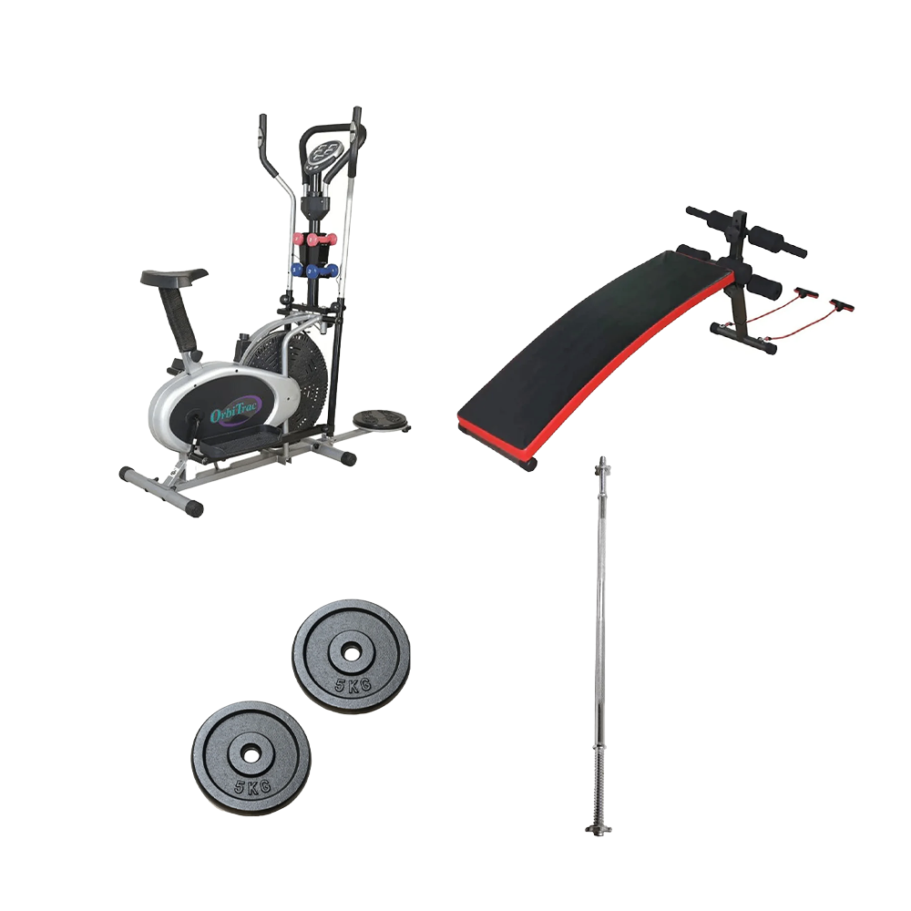 مجموعة معدات رياضية متكاملة 4×1