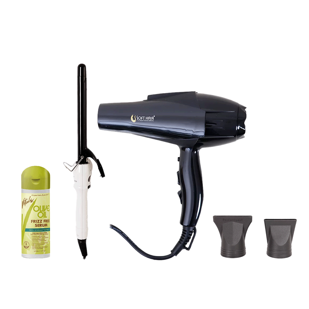 باكج منتجات العناية بالشعر 3×1