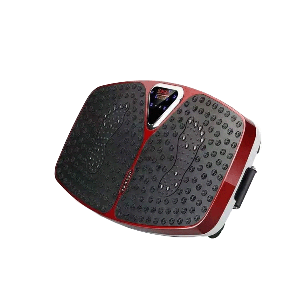 جهاز تمارين الاهتزاز لكامل الجسم موديل B0DSWJ3Z37- أحمر