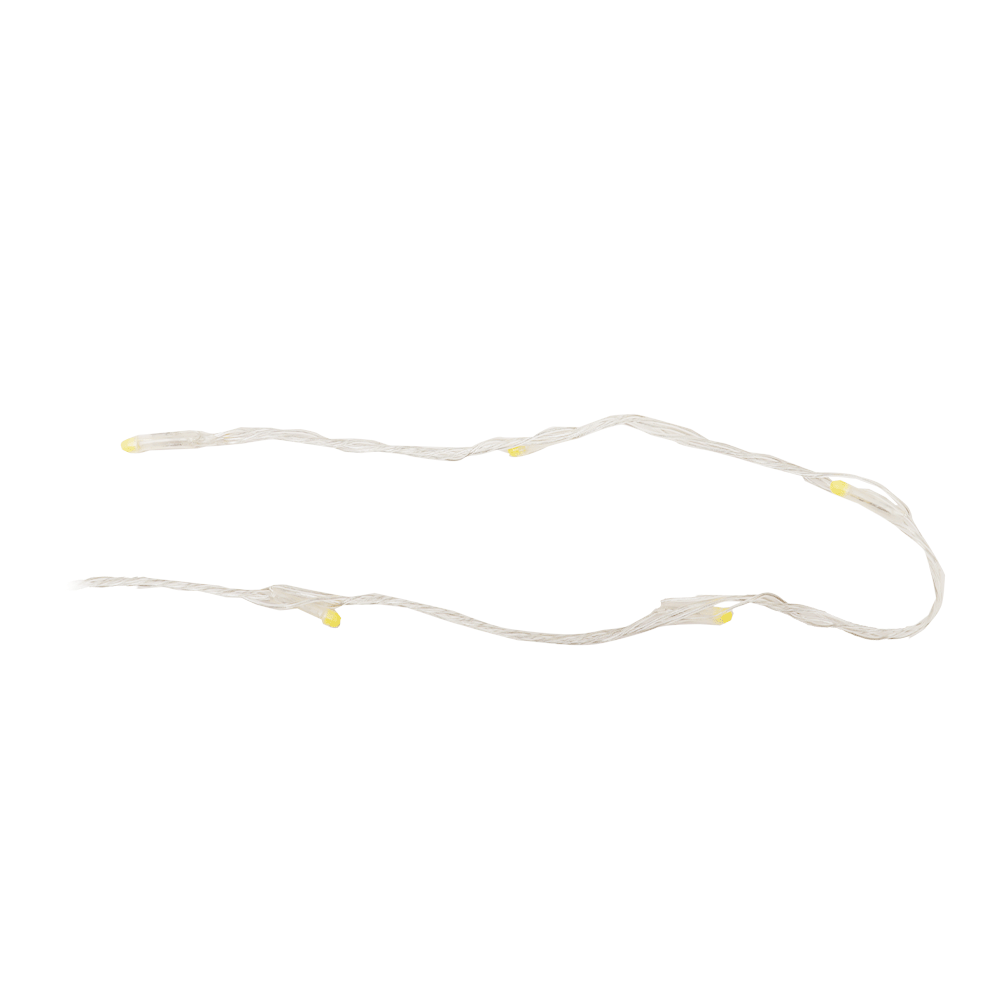 سلسلة إضاءة ليد شلالية بلون ذهبي – مقاس 10×9×17 سم
