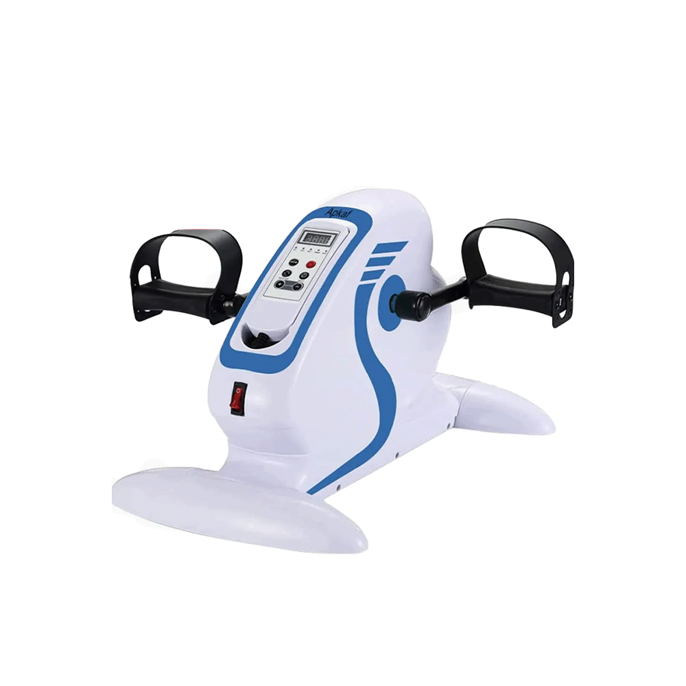 دراجة تمارين صغيرة محمولة لإعادة التأهيل المنزلي موديل SG-EB212 - أبيض