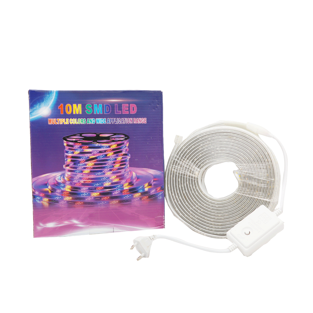 شريط إضاءة ليد بلون ذهبي – 10 متر
