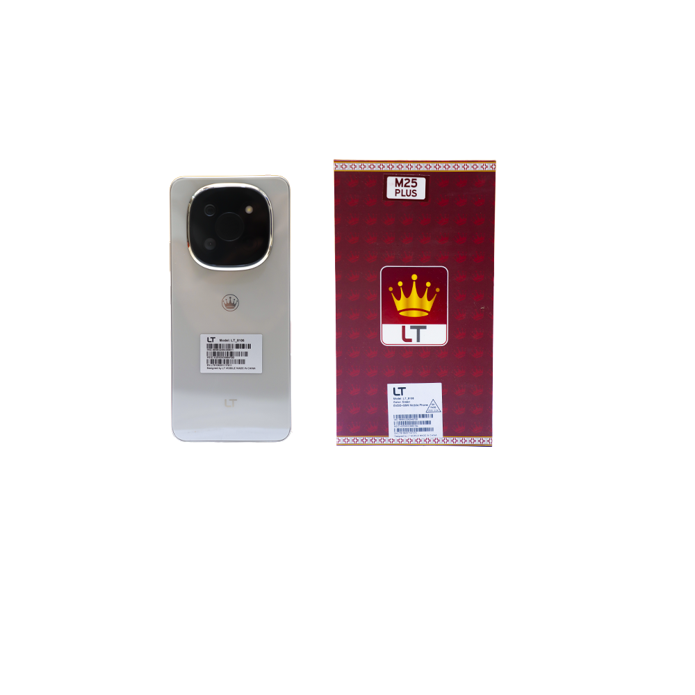 جوال إل تي M25 بلس بسعة تخزين 256 جيجابايت و رام 12 جيجابايت بشريحتين و نظامين - وكالة-grey