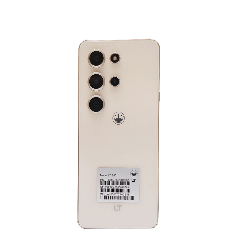 جوال إل تي M40 بلس بسعة تخزين 256 جيجابايت و رام 16 جيجابايت بشريحتين و نظامين - وكالة-Beige