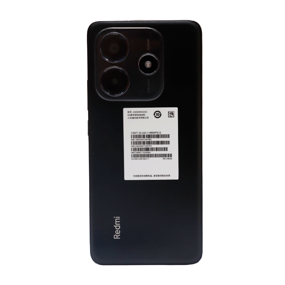 ردمي نوت 14 فايف جي ذاكره 256 جيجا رام 8 جيجا شريحتين نضامين أسود - وكالة