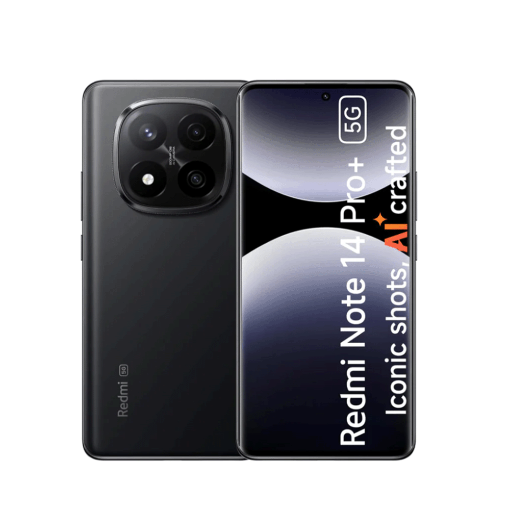 جوال شاومي ريدمي 14 برو بلس بذاكرة داخلية 512 جيجابايت و رام 12 جيجابايت بنظام وكالة - أسود
