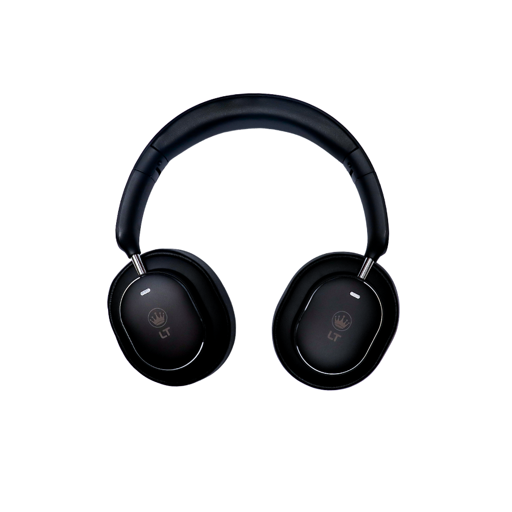 سماعة رأس ال تي بلوتوث بخاصية عزل الضوضاء لتجربة صوت نقية - أسود