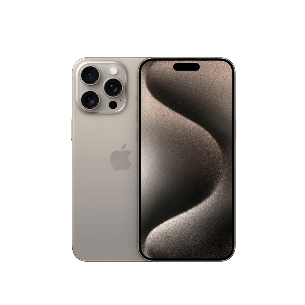 جوال آبل آيفون 15 برو ماكس بذاكرة تخزين 512 جيجابايت و رام 8 جيجابايت شريحتين - بني