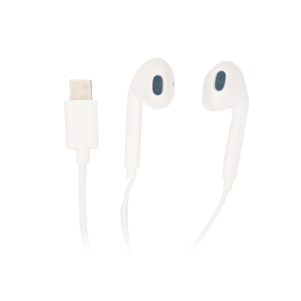 سماعة أذن سيندام سلكية بمنفذ تايب سي موديل V14T - أبيض