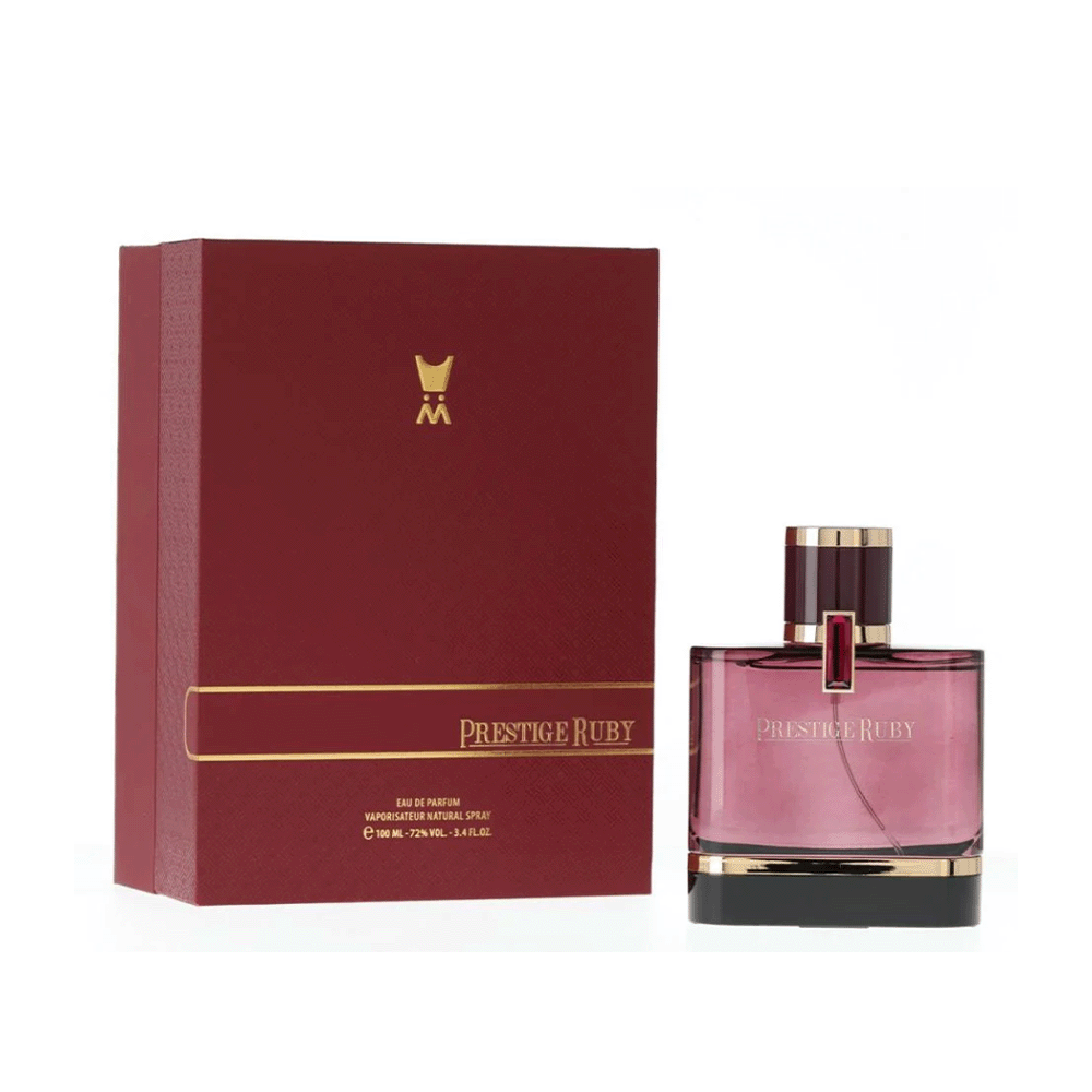 عطر الماجد للعود برستيج روبي أو دو بارفيوم للجنسين - 100 مل