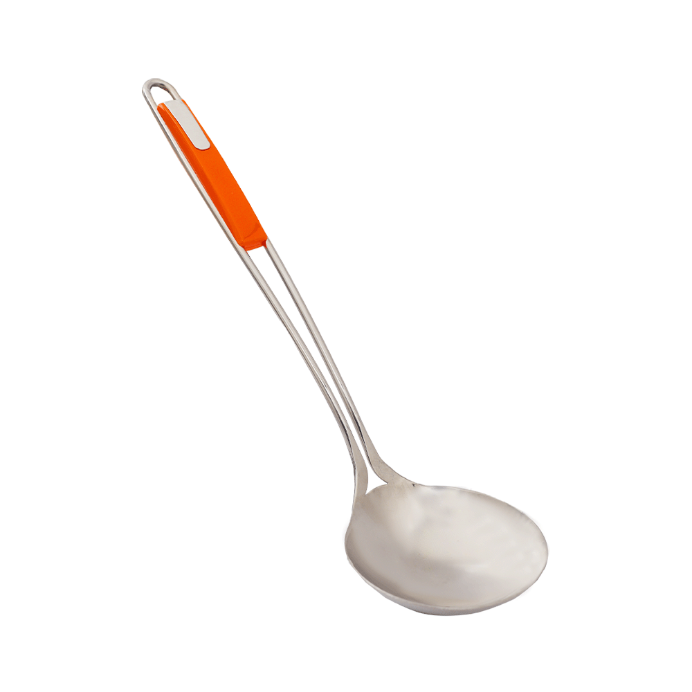 ملعقة طبخ غوانغدا غرف استيل اصلي يد بلاستيك - موديل AW653