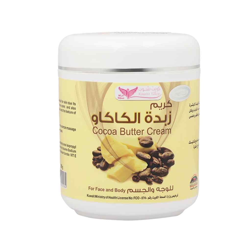 كريم كويت شوب بزبدة الكاكاو لترطيب بشرة الوجه والجسم بعمق - 500 جم