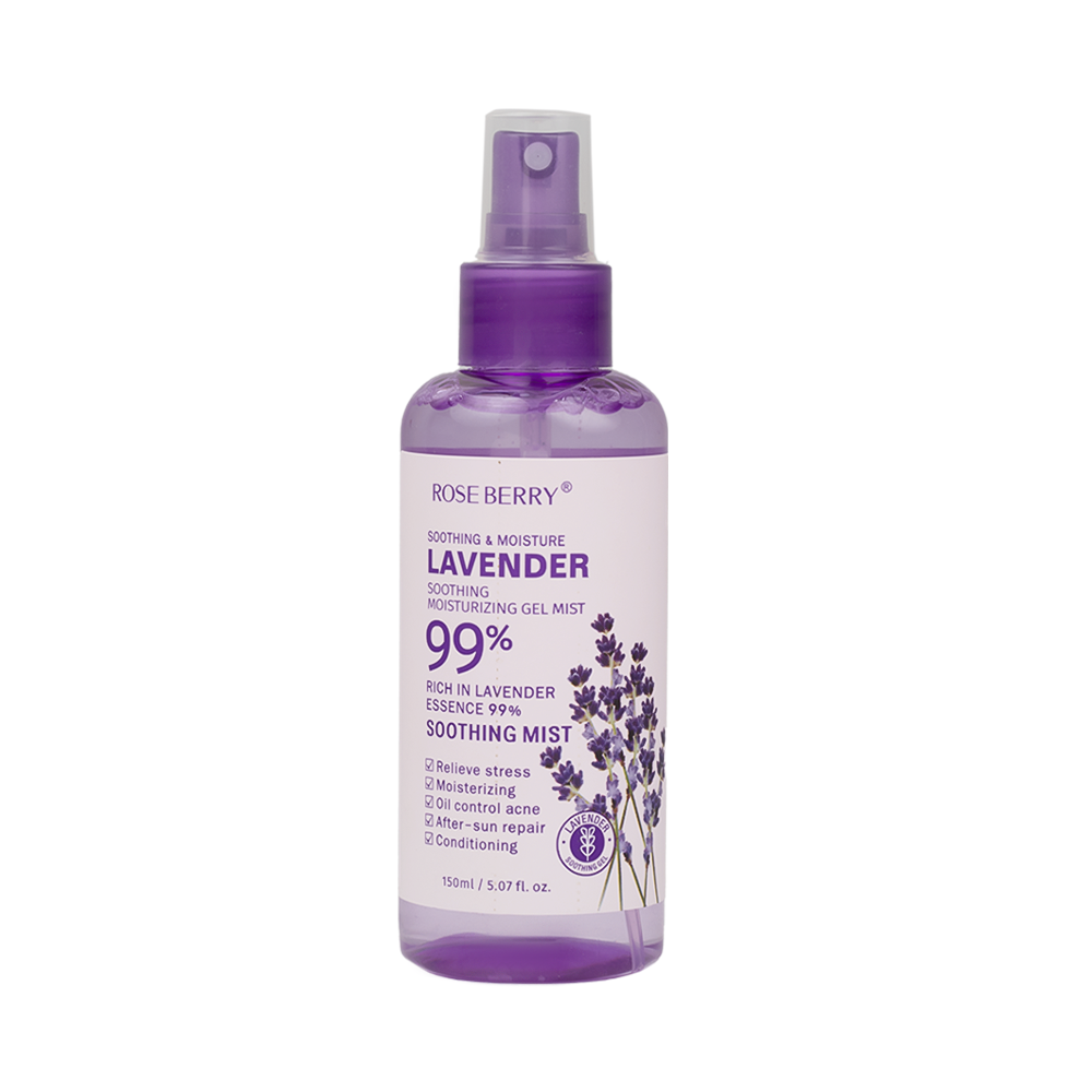 رذاذ جل اللافندر لتهدئة البشرة و ترطيبها - 150 مل