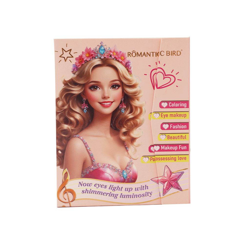 لوح باليت ظلال العيون رومانتيك بيرد مجموعة الوان احترافية 30 لون - موديل 8155