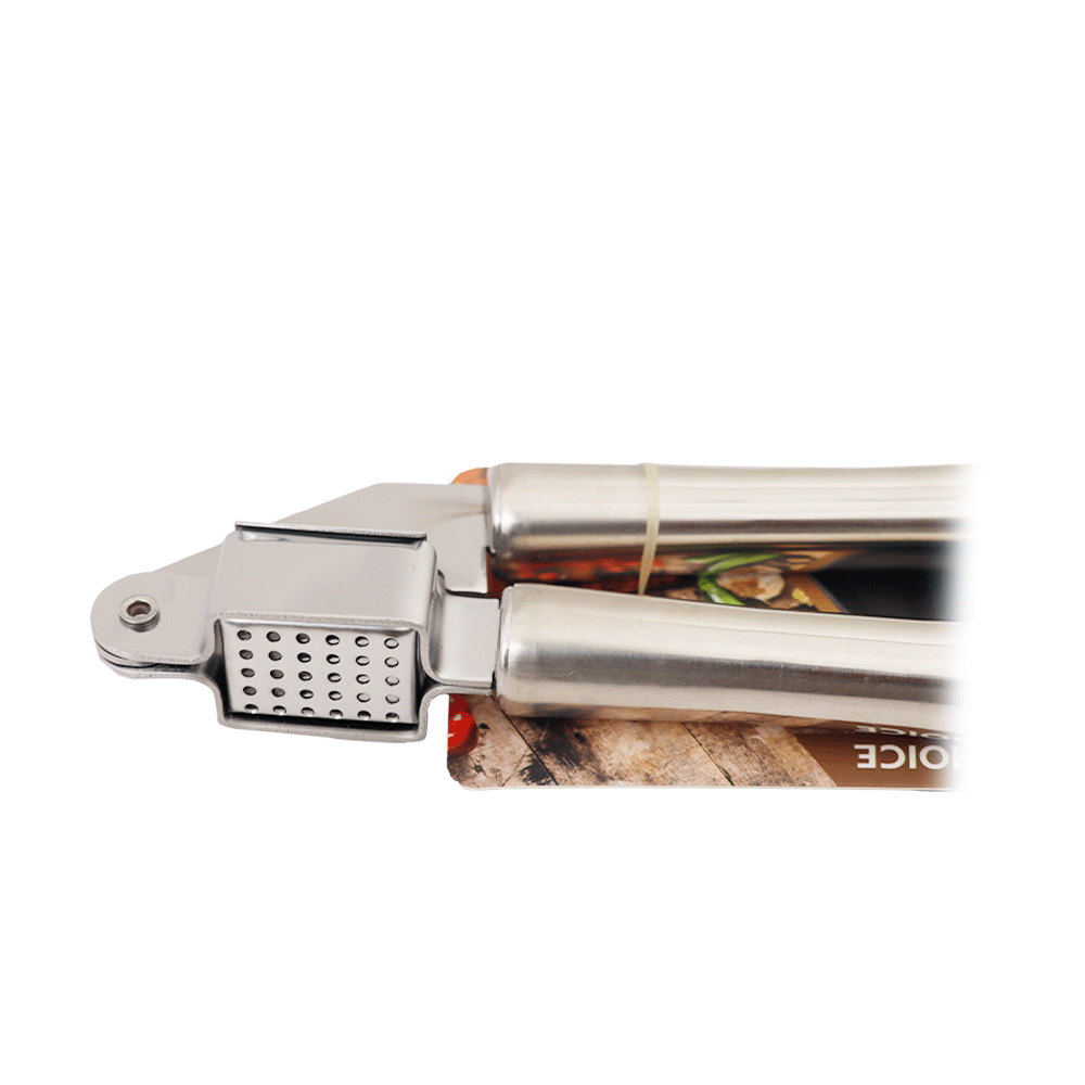 هراسة ومقشر ثوم إيجل من الستانلس ستيل موديل AW56 - فضي