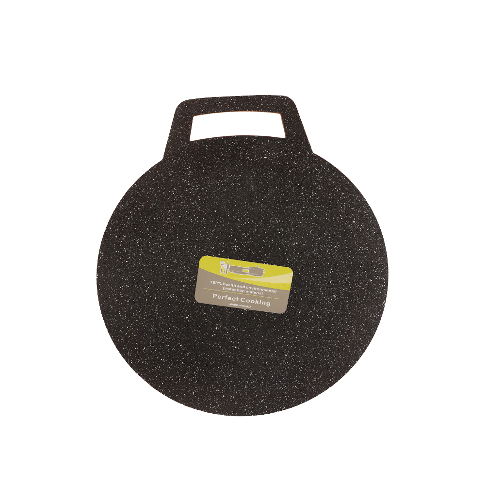 صاج خبز بيرفكت كوكينج تيفال مسطح مقاس 30 سم غير قابل للالتصاق موديل AW403 - أسود
