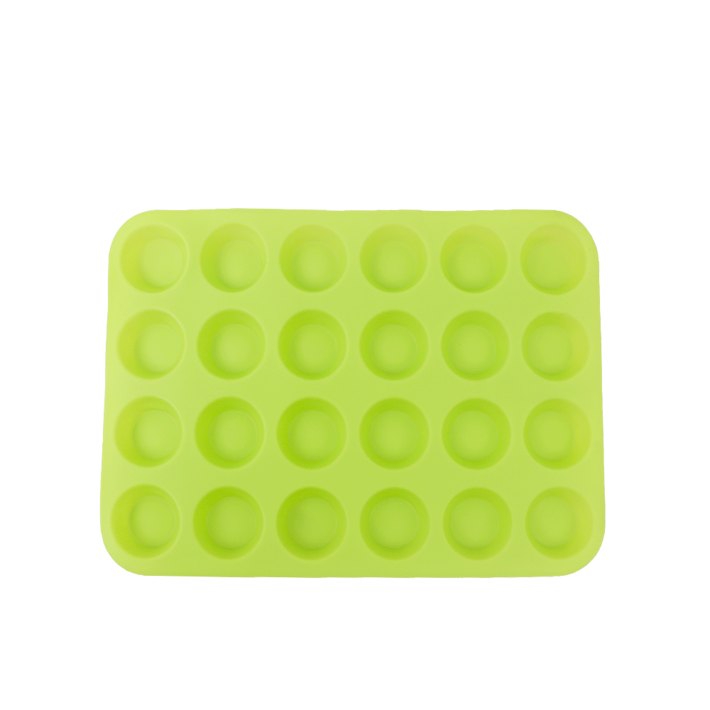 قالب سيليكون متعدد الاستخدامات حراري 24 فتحة موديل SH282 - أخضر