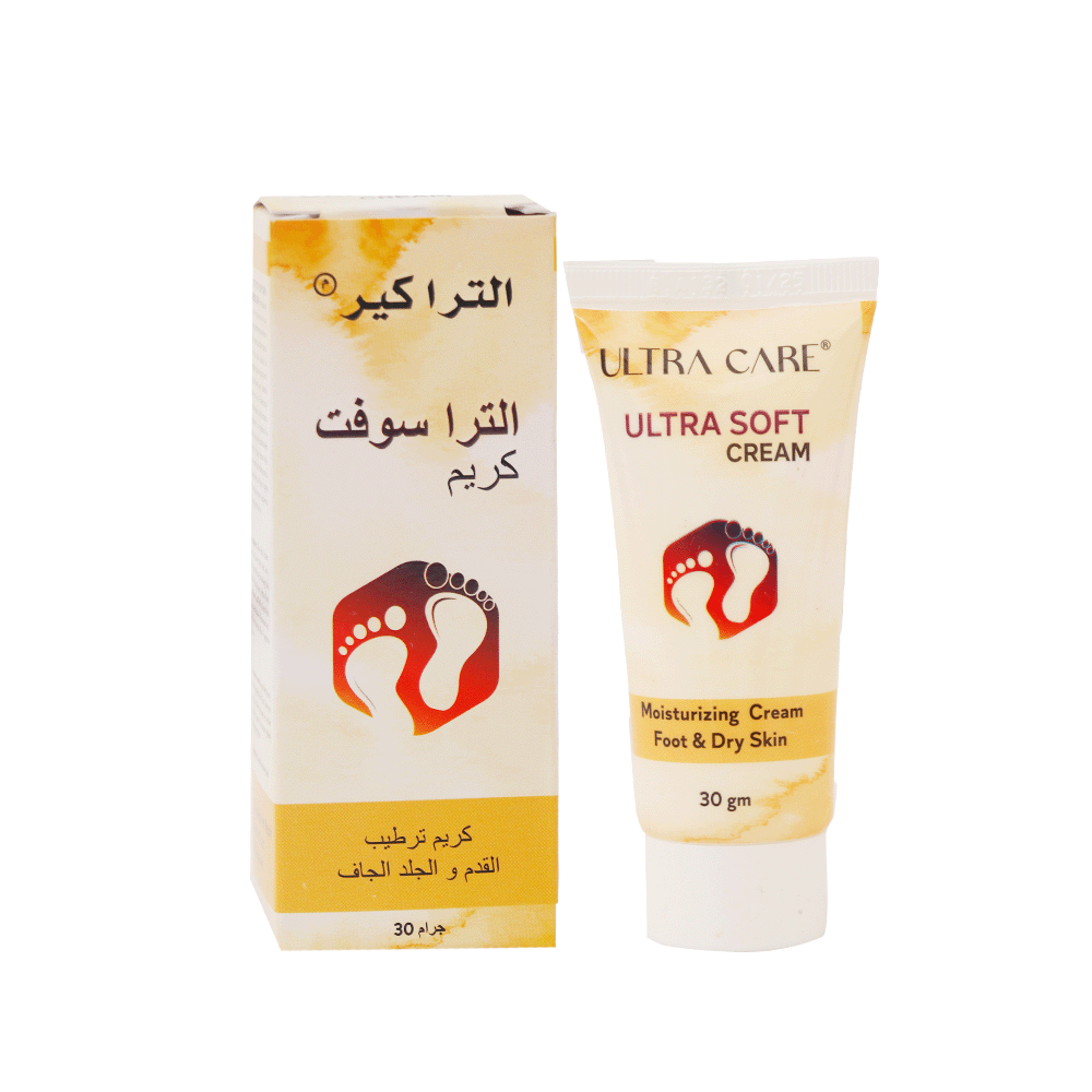كريم التركير التراسوفت لترطيب القدم والجلد الجاف - 30 جرام