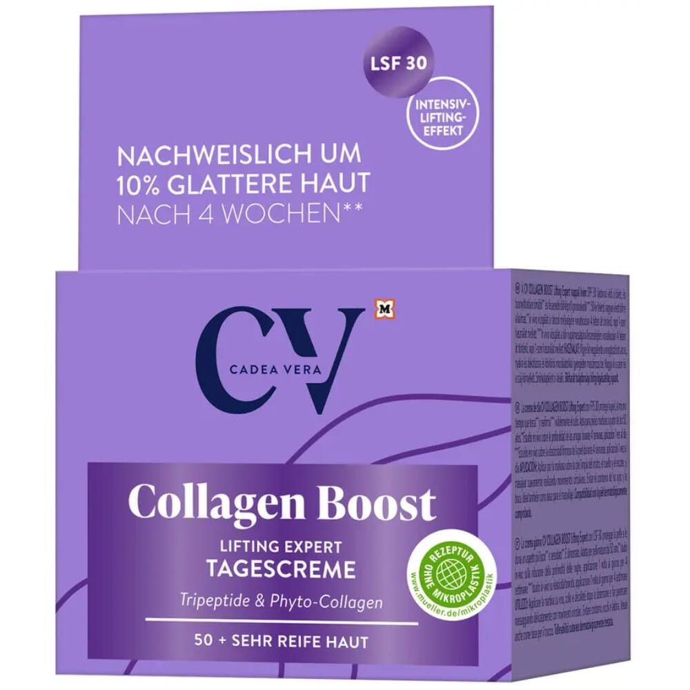 كريم نهاري بالكولاجين من سي في كولاجين بوست يحتوي 30% واقي شمس – الماني  50 مل