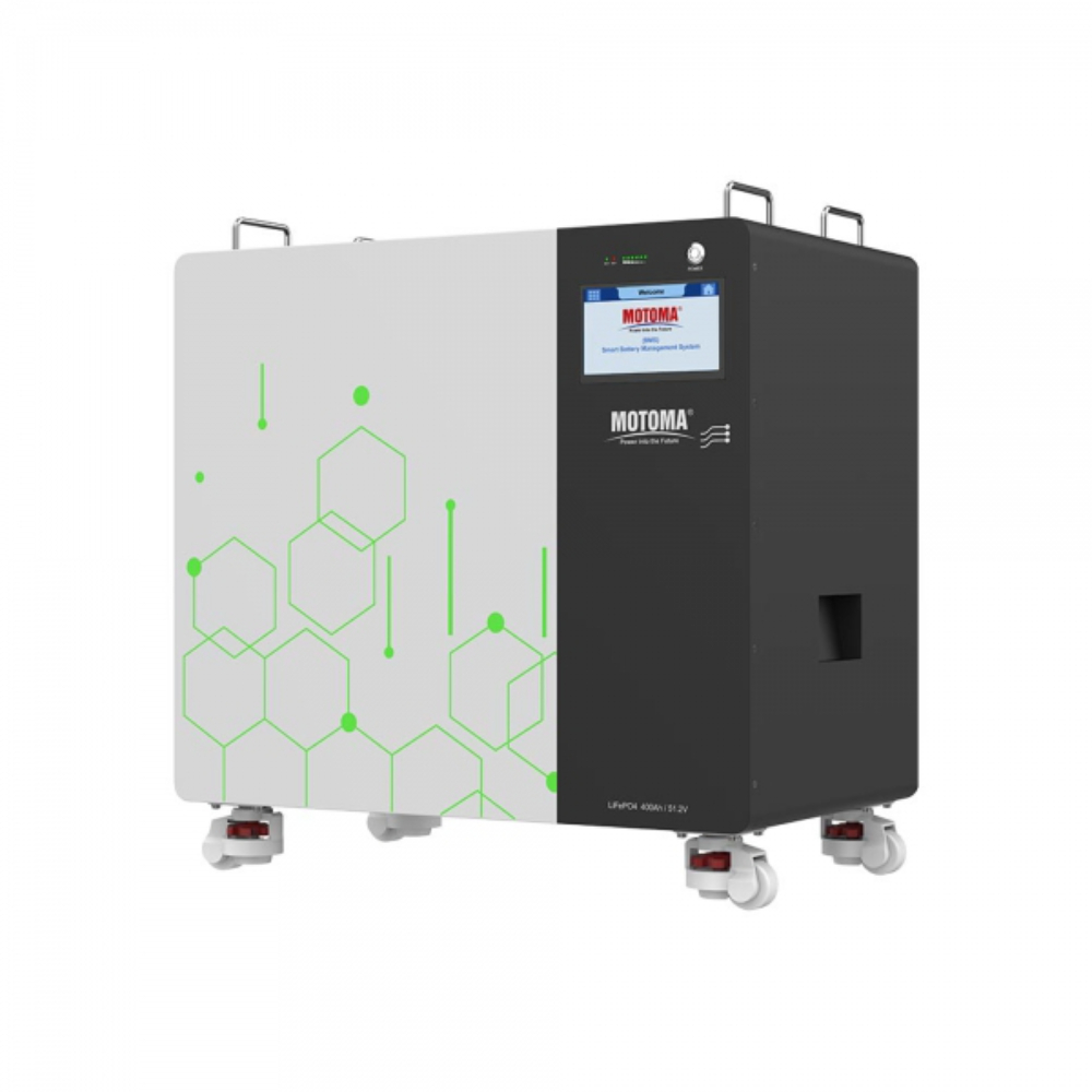 بطارية ليثيوم موتوما 20.48 كيلو وات M91 PRO LiFePo4 51.2V 400 AH