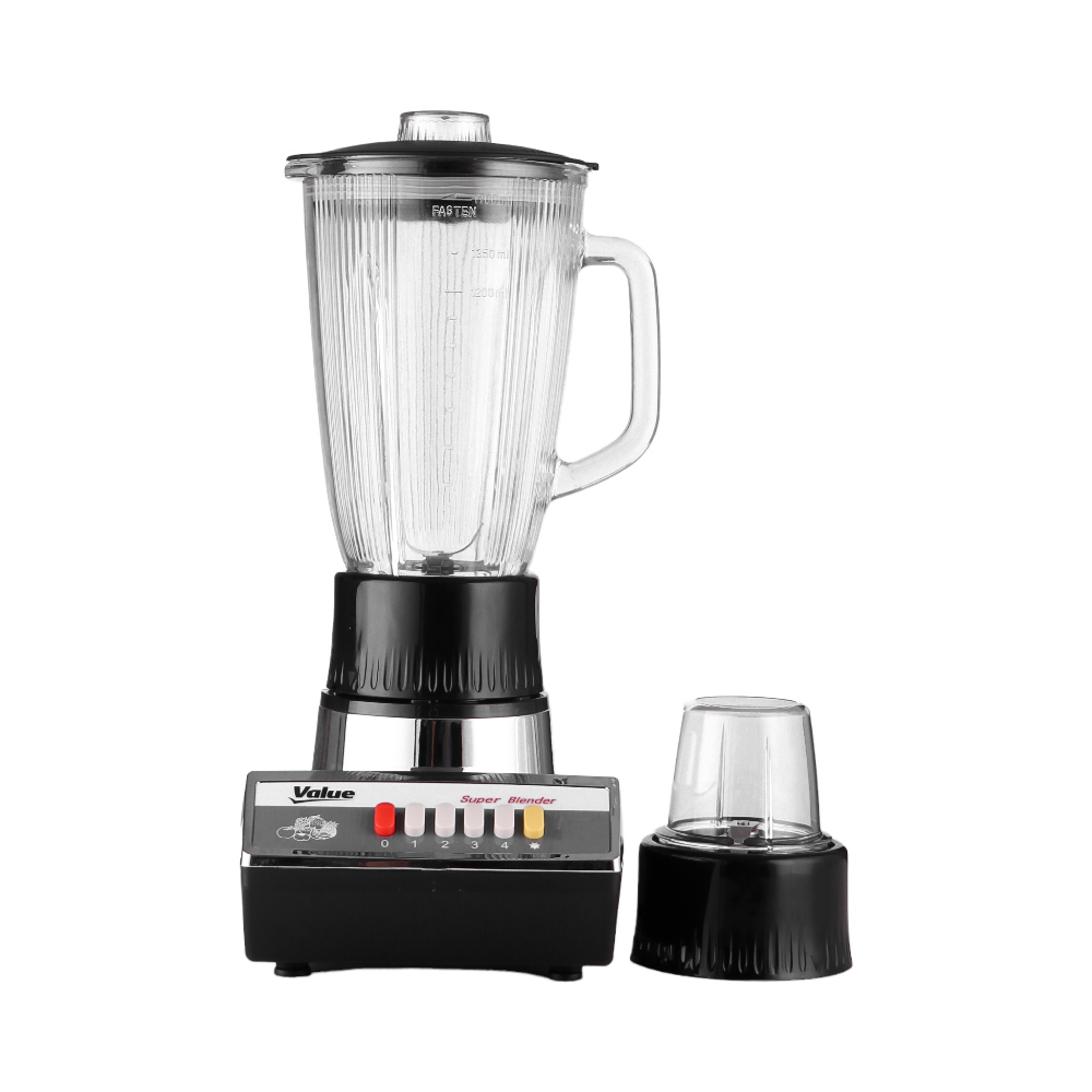 فاليوعصارة كهربائية 2 في 1 بقوة 400 وات وسعة 1.5 لترموديل VL615G - أسود