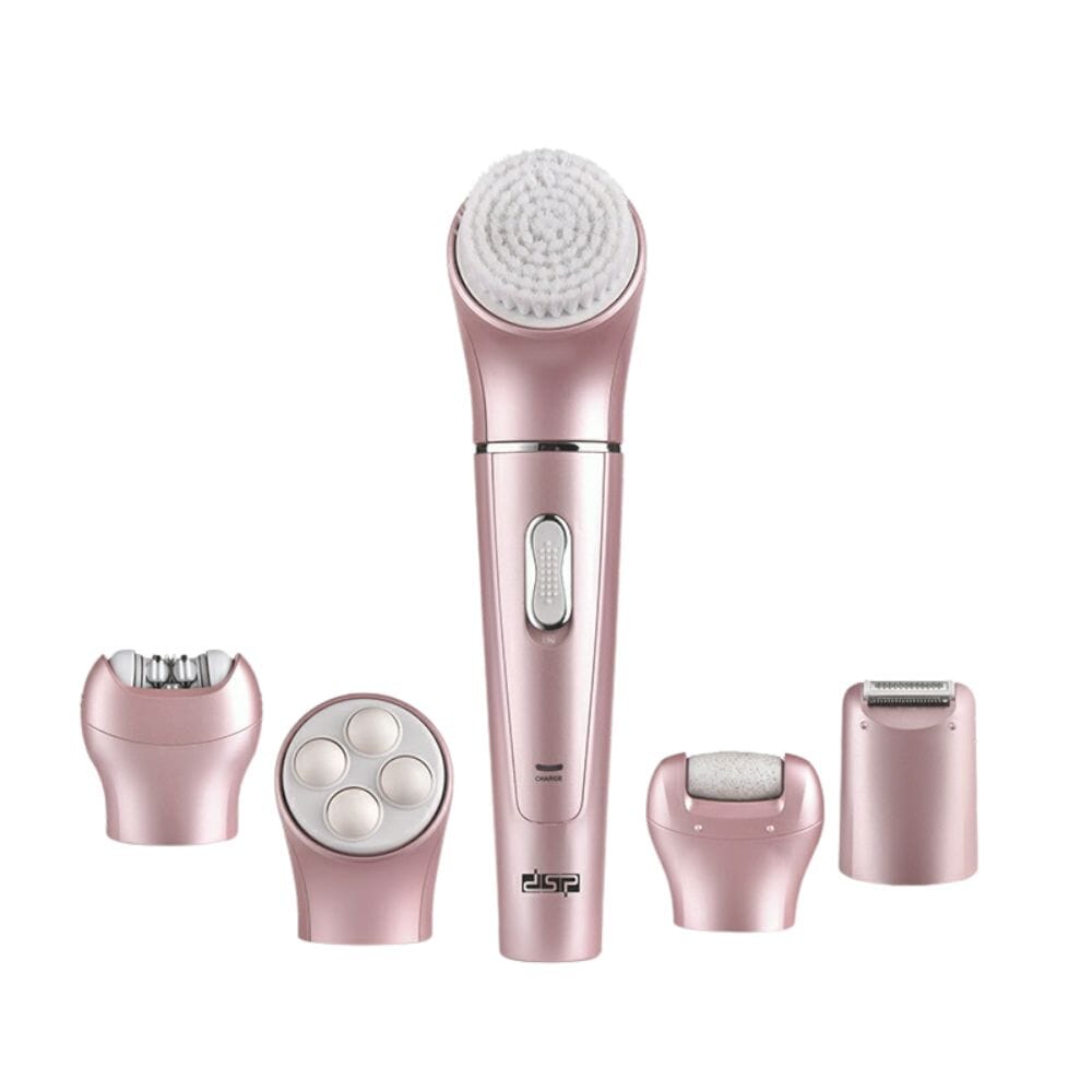 جهازغسول وجة  5 قطع  بقوة 4 وات موديل 70153A - وردي