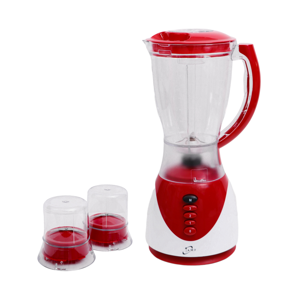 أي ام تي عصارة كهربائية3*1 بقوة 1500وات ووعاء بلاستيكي بسعة 1.5 لتر موديل B103