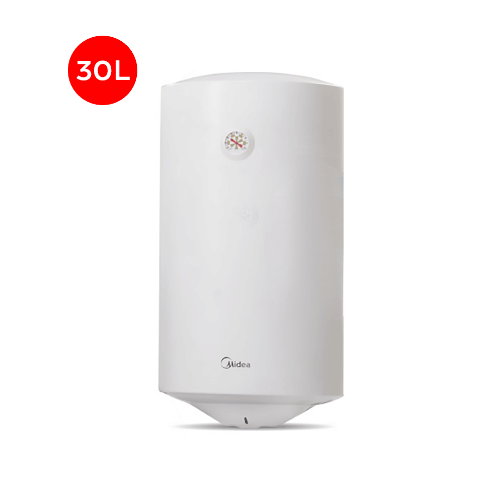 ميديا سخانة مياه كهربائية بقوة 1500 وات وسعة 30 لتر - أبيض