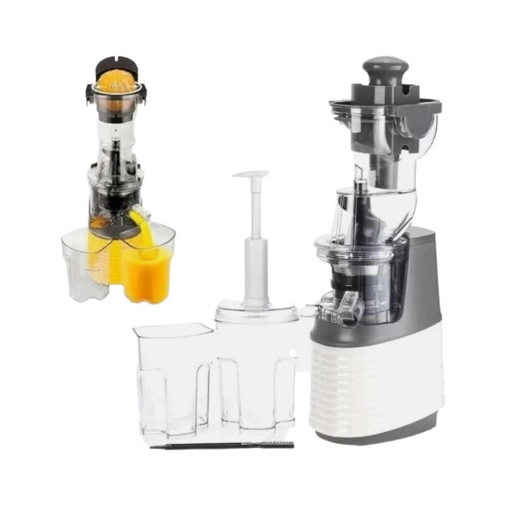 دي أس بي عصارة كهربائية بطيئة كاملة بقوة 250 وات موديل KJ3071- أبيض