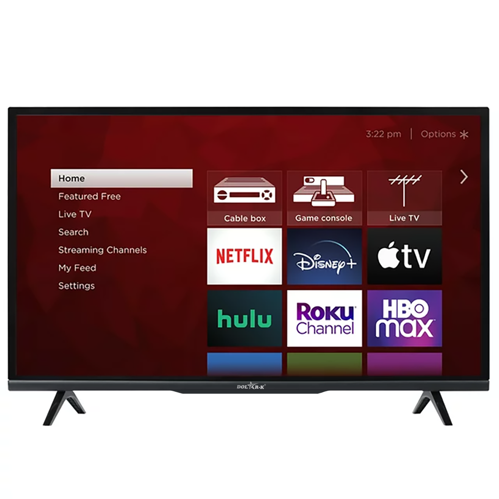 دولا آر_كي تلفزيون عادي 32 بوصة بقوة 45 وات موديل SV-3205 - أسود