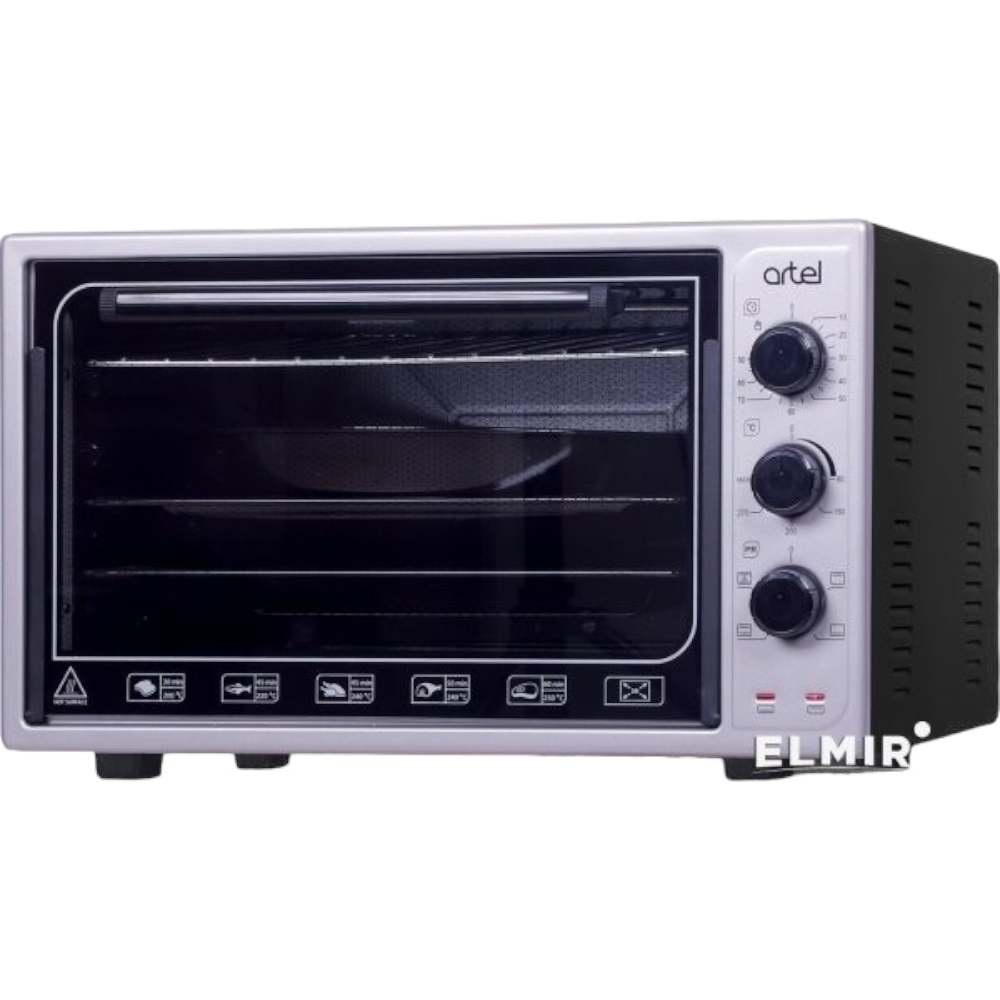 أرتيل فرن كهربائي بقوة 1432 وات و سعة 42 لتر موديل MD-3618L - أسود